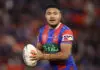 Knights secure rising star edge forward NRL Rd 21 – Knights v Roosters