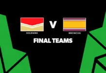 FINAL TEAMS: Dolphins vs Broncos – Round 23, 2026