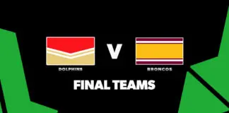 FINAL TEAMS: Dolphins vs Broncos – Round 23, 2026