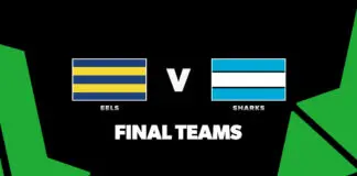 FINAL TEAMS: Eels vs Sharks – Round 26, 2026