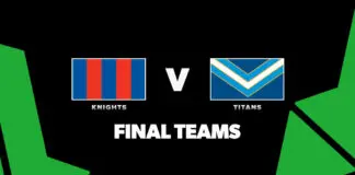FINAL TEAMS: Knights vs Titans – Round 24, 2026