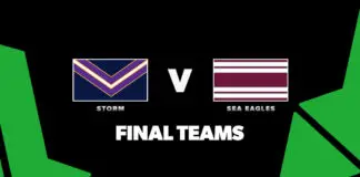 FINAL TEAMS: Storm vs Sea Eagles – Round 23, 2026