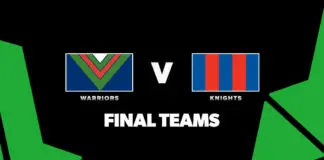 FINAL TEAMS: Warriors vs Knights – Round 26, 2026