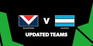 Updated Team Lists: Roosters vs Sharks – Finals Week 2, 2026