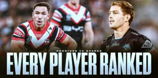 NRL Finals player rankings: Every Roosters and Sharks player rated 1-34 Roosters Sharks player rankings