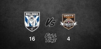 Bulldogs vs Wests Tigers - Round 20, 2018