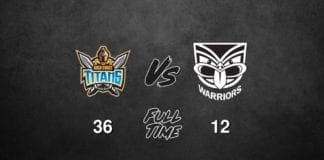 Titans vs Warriors - Round 20, 2018