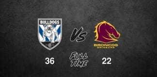 Bulldogs vs Broncos - Round 21, 2018