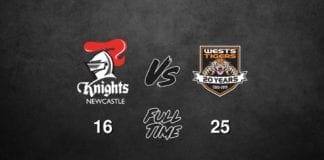 Knights vs Wests Tigers - Round 21, 2018