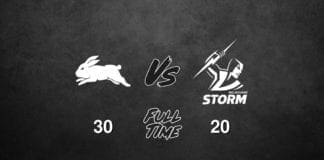 Rabbitohs vs Storm - Round 21, 2018