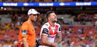 Widdop's Dragons career in doubt after dislocating shoulder again