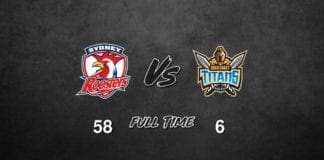 FULL TIME: Roosters vs Titans - Round 20, 2019