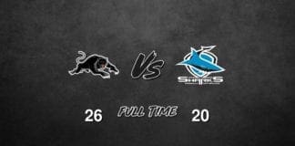 FULL TIME: Panthers vs Sharks - Round 21, 2019