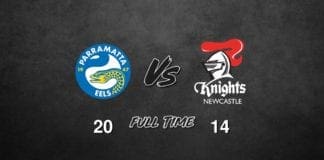 FULL TIME: Eels vs Knights - Round 21, 2019