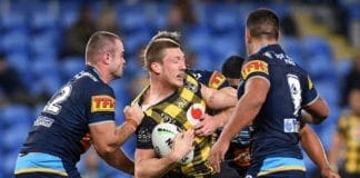 NRL Rd 9 - Titans v Warriors