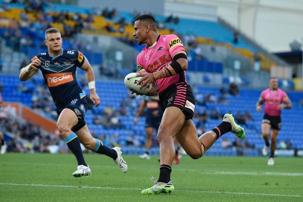 NRL Rd 11 - Titans v Panthers