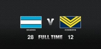 FULL TIME: Sharks vs Cowboys - Round 16, 2020
