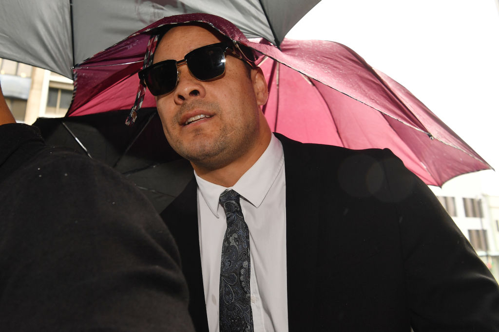 Jarryd Hayne Attends Court For Sentence Hearing Following Sexual Assault Conviction