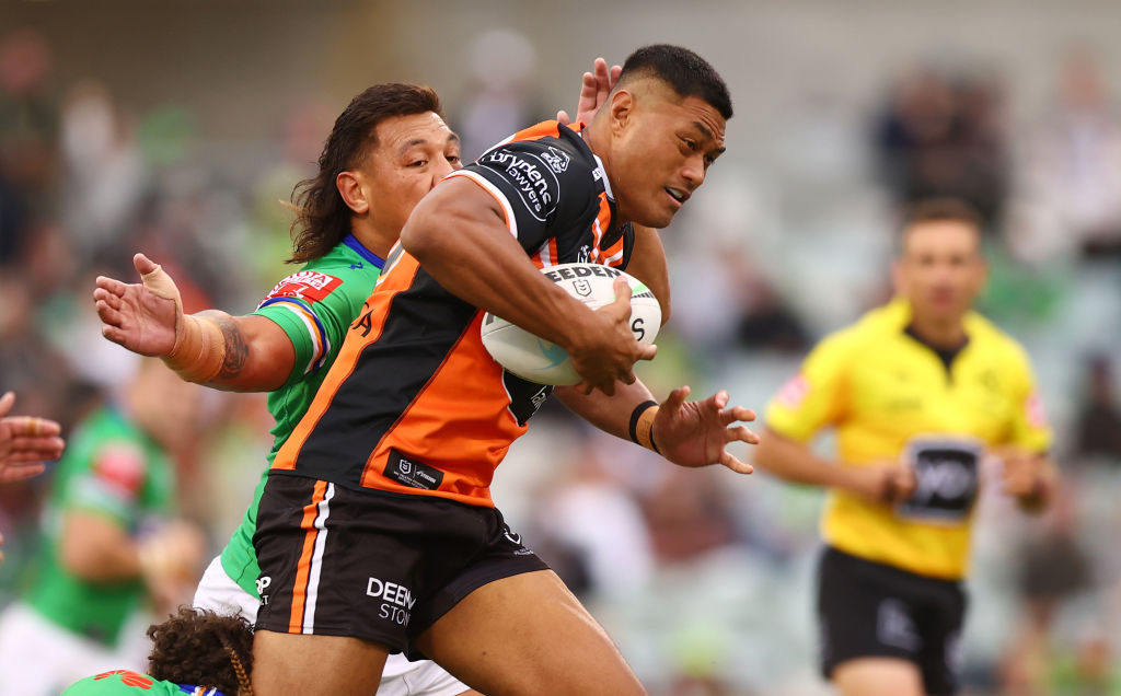 NRL Rd 1 - Raiders v Wests Tigers