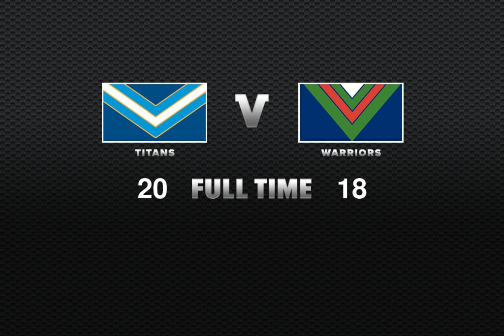 FULL TIME Titans vs Warriors Round 2, 2022 NRL News Zero Tackle