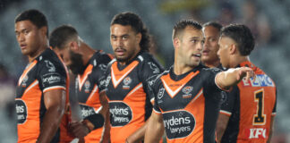 NRL Trial Match - Roosters v Wests Tigers
