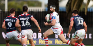 NRL Rd 18 - Roosters v Dragons