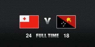 FULL TIME: Tonga vs Papua New Guinea - Round 1, 2022