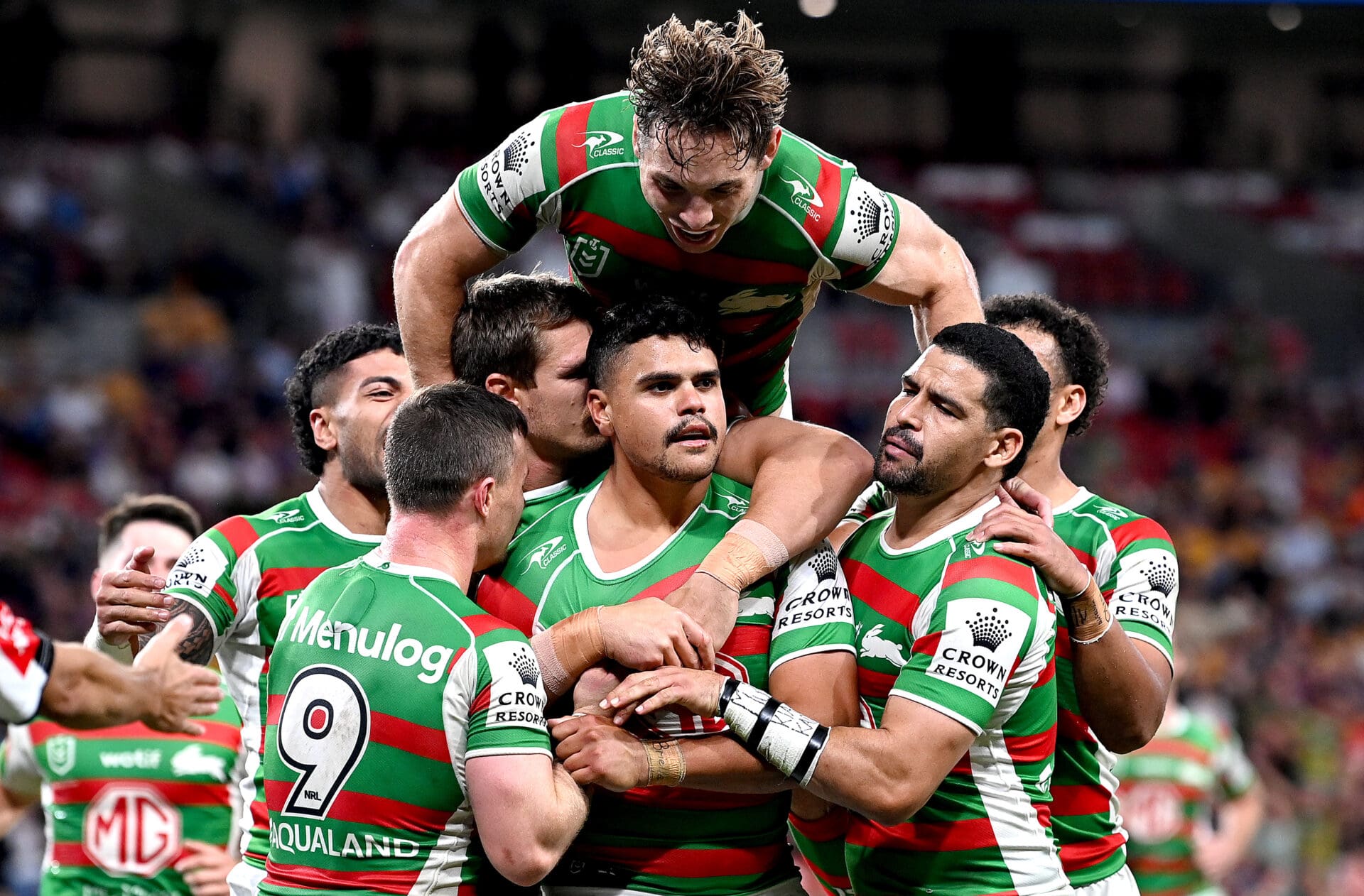 Rabbitohs Letrell 'We all back him': Rabbitohs support Latrell Mitchell after Mundine ...