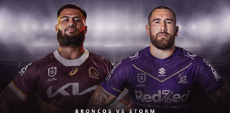 The Broncos will clash with the Storm on Friday night in an NRL qualifying final.
