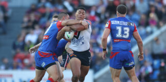 NRL Rd 16 - Knights v Roosters