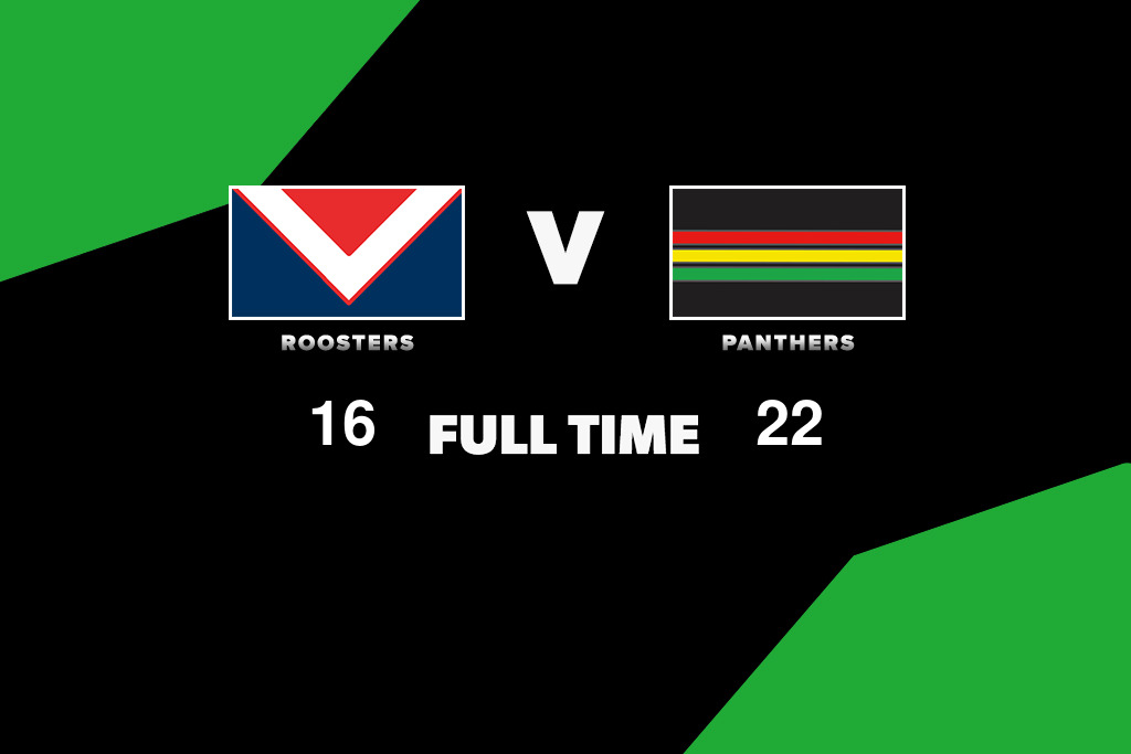 FULL TIME: Roosters vs Panthers – Round 4, 2024