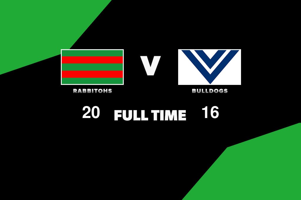 FULL TIME: Rabbitohs vs Bulldogs – Round 4, 2024