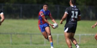 Promising winger Sosaia Latu signs long-term contract with Newcastle Knights