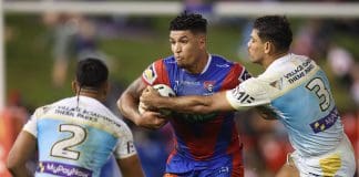 NRL Rd 10 – Knights v Titans