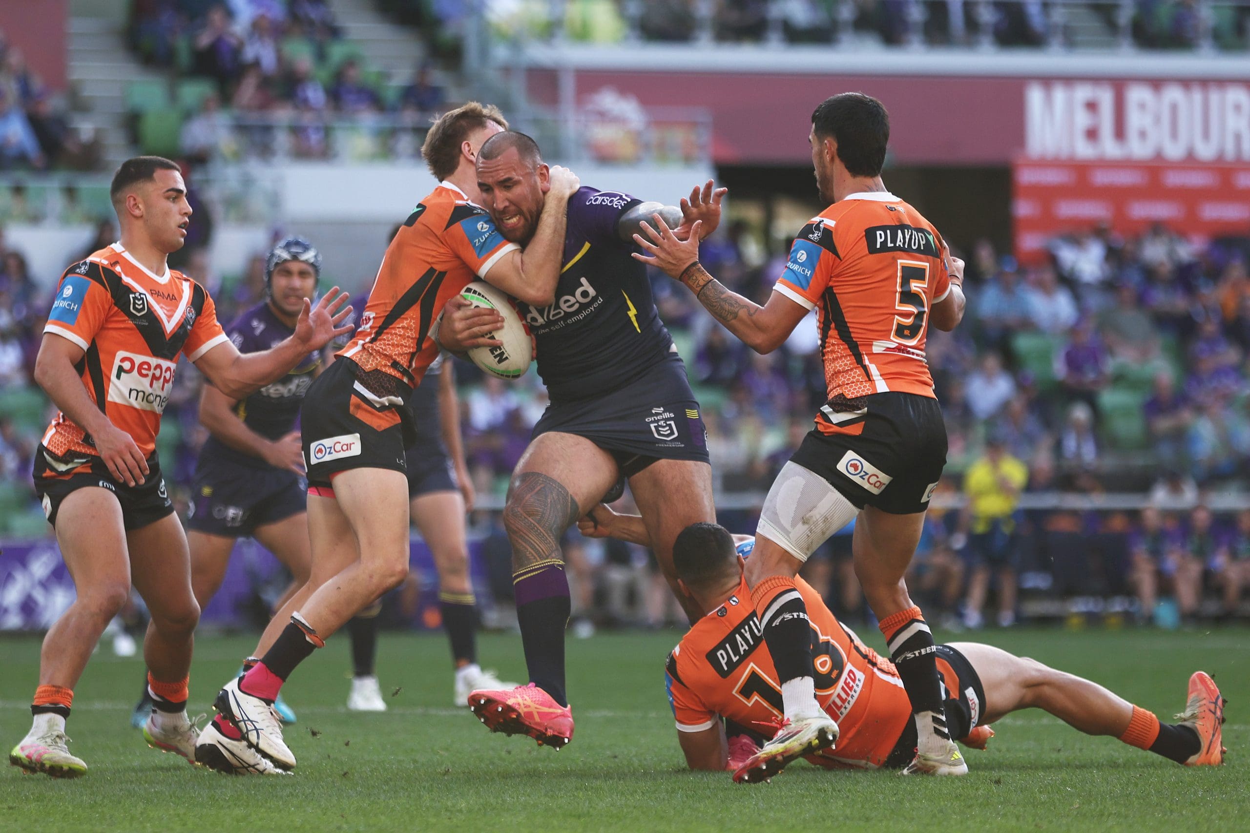 NRL Rd 10 – Storm v Wests Tigers