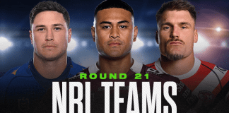 Round 21 Team Lists