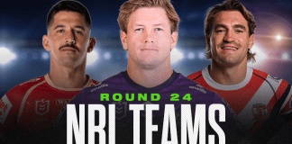 Round 24 Team Lists