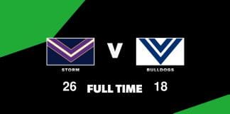 LIVE: Storm vs Bulldogs – Finals Week 1, 2025