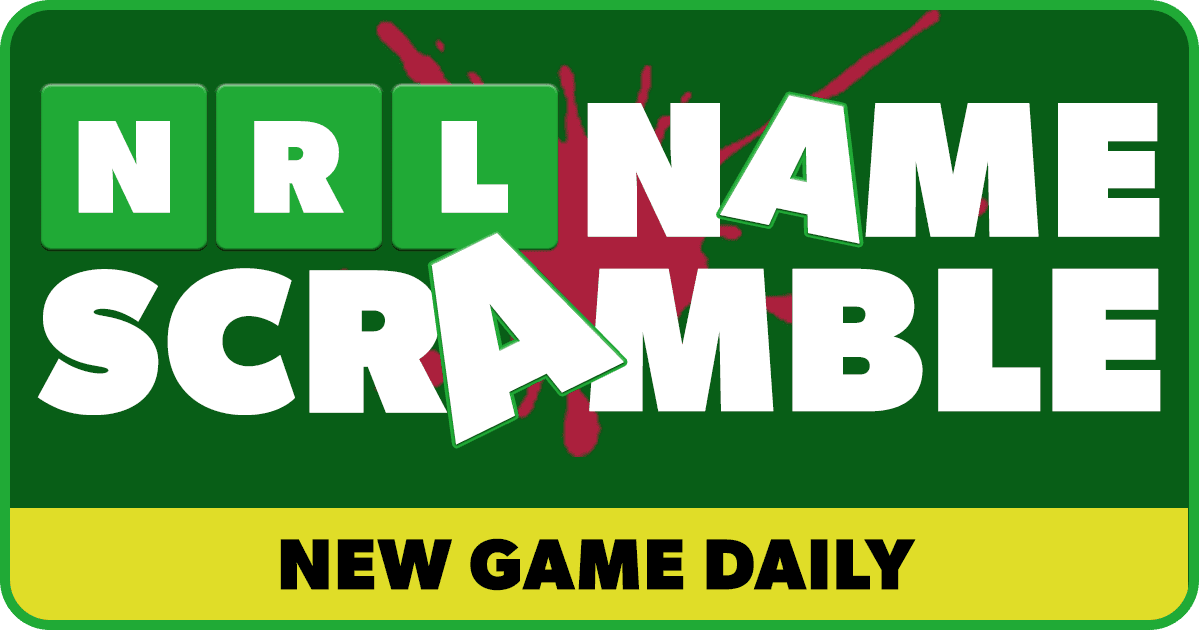 NRL Name Scramble