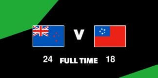 FULL TIME: New Zealand vs Samoa – Week 1, 2025
