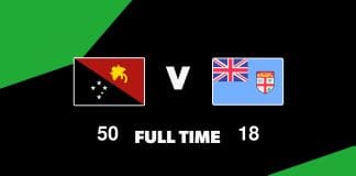 FULL TIME: Papua New Guinea vs Fiji – Week 3, 2025