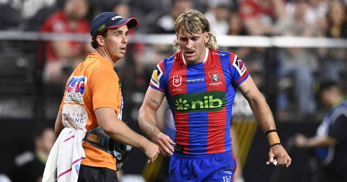 Knights' Sharpe Facing Short Injury Absence Despite PCL Scare - sports news from zerotackle