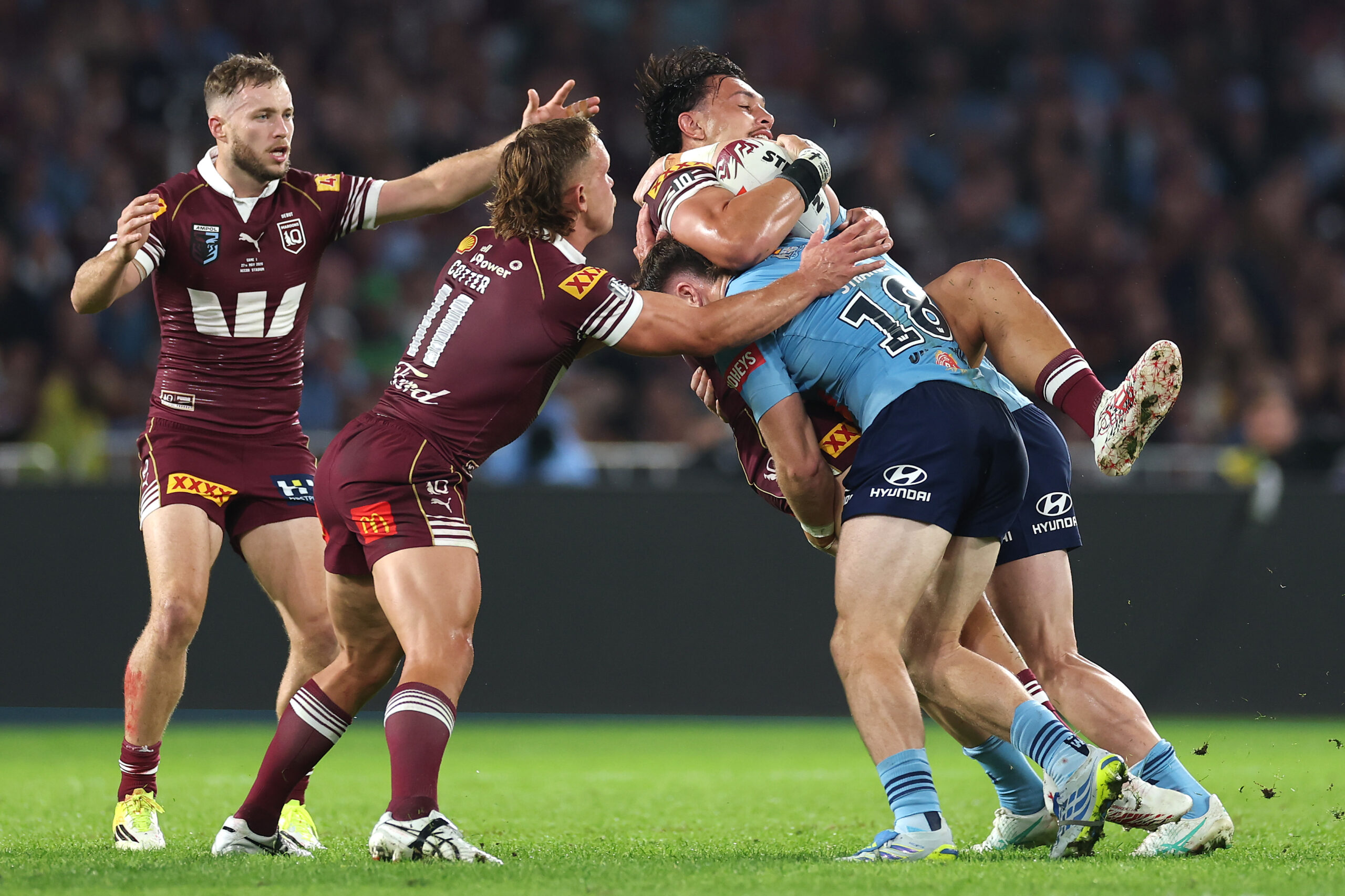 Tino Fa’asuamaleaui in Queensland State of Origin build-up