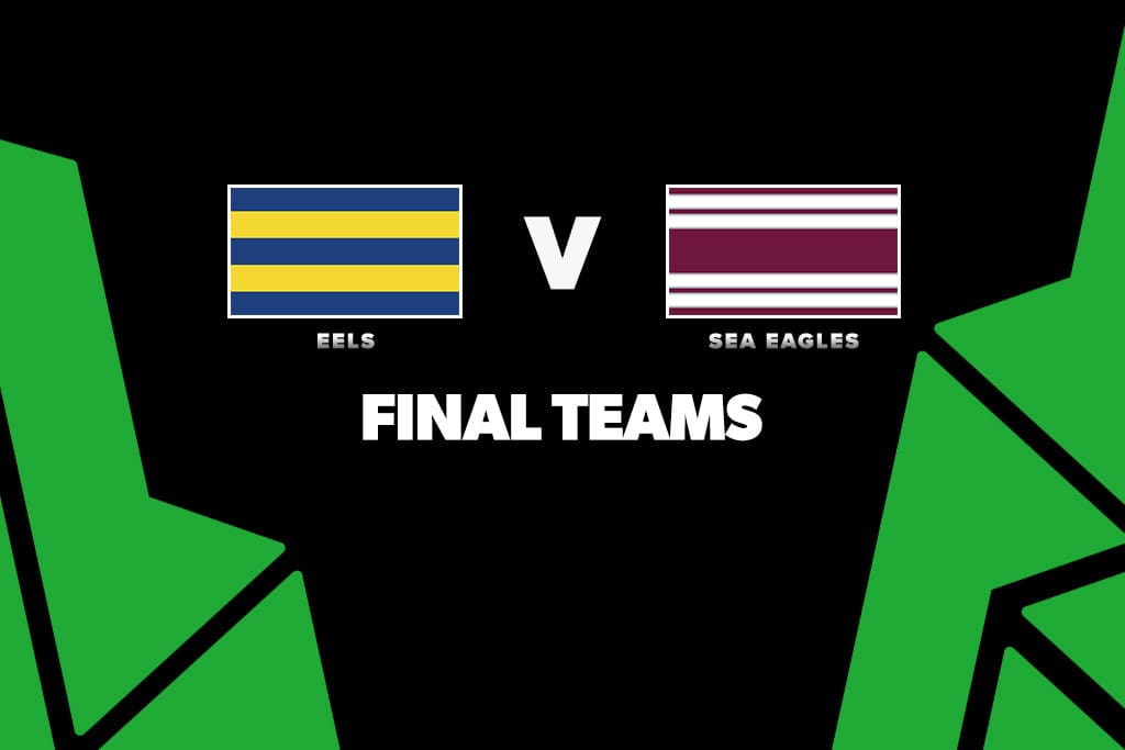 FINAL TEAMS: Eels vs Sea Eagles – Round 18, 2026