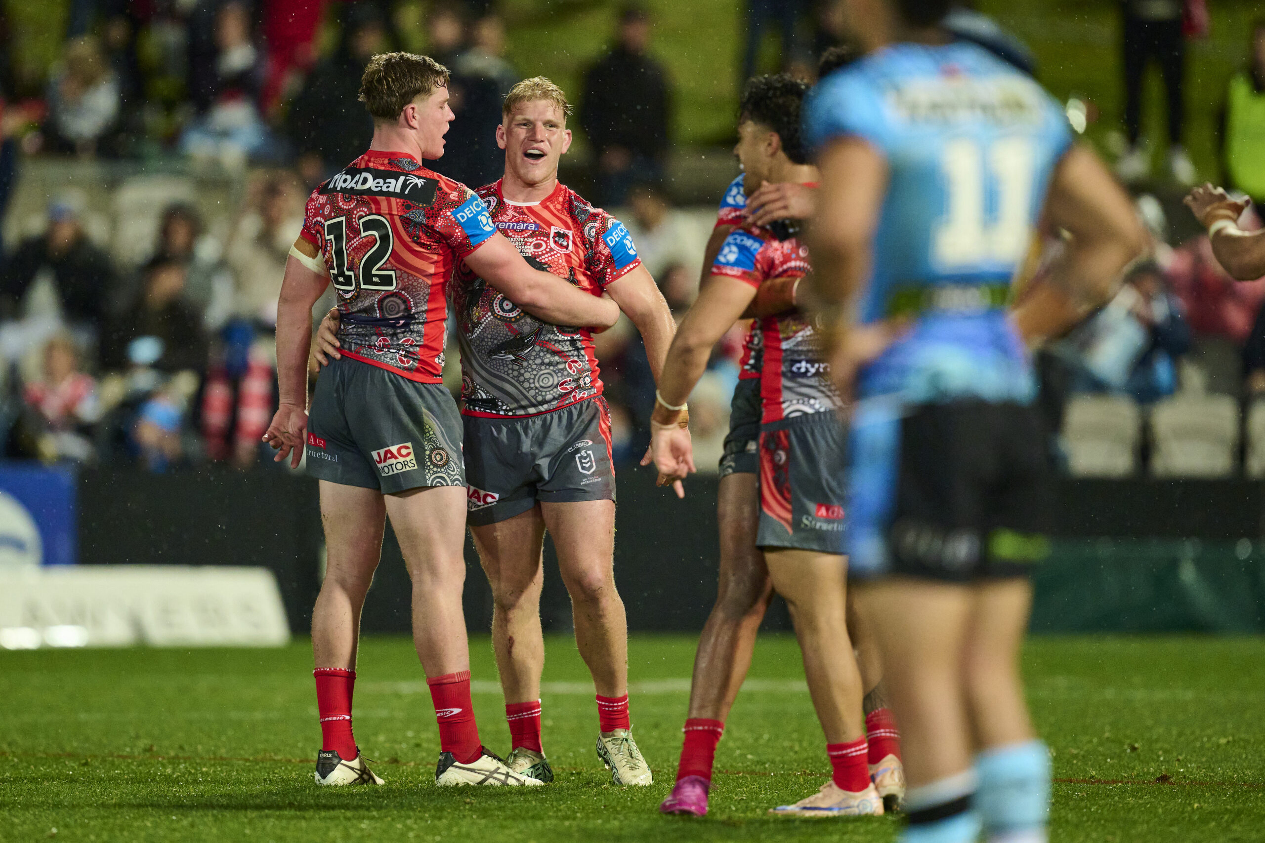 Dragons lock away rising forward after impressive NRL debut