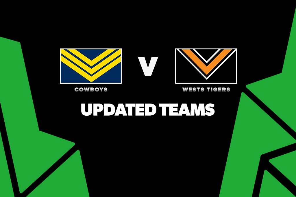 Updated Team Lists: Cowboys vs Wests Tigers – Round 26, 2026