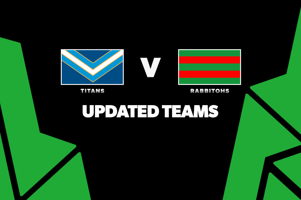 Updated Team Lists: Titans vs Rabbitohs – Round 26, 2026