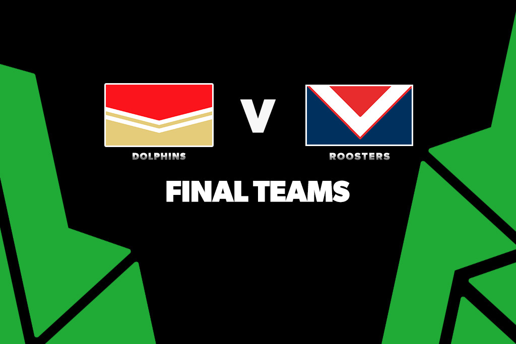 Updated Team Lists: Dolphins vs Roosters – Preliminary Finals, 2026