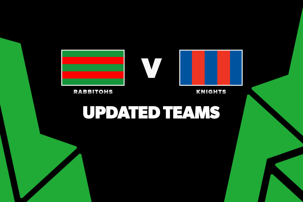 Updated Team Lists: Rabbitohs vs Knights – Finals Week 1, 2026