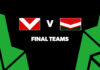 FINAL TEAMS: Tonga vs Lebanon – Round 2, 2026 Rugby League World Cup